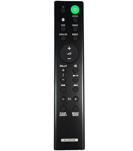 Amazon.com: RMT-AH301U Soundbar Replacement Remote Control